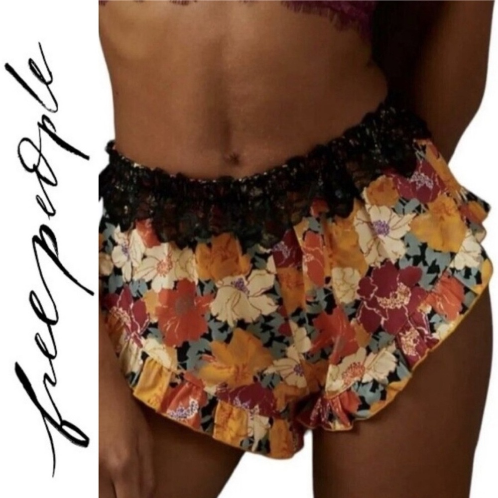 NEW FREE PEOPLE INTIMATELY Golden Slumber Shorts XS